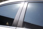 Накладки на центральные и задние стойки дверей для Sonata YF