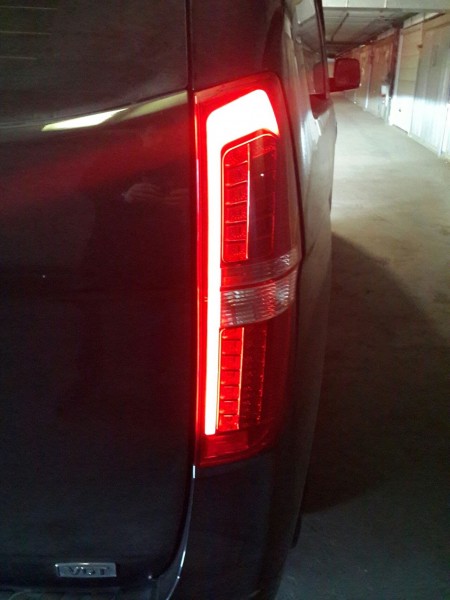 Hyundai Grand Starex I - улучшение света фар, установка BI-LED линз