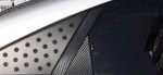 Накладки на стойки дверей для Sonata YF ( Carbon )